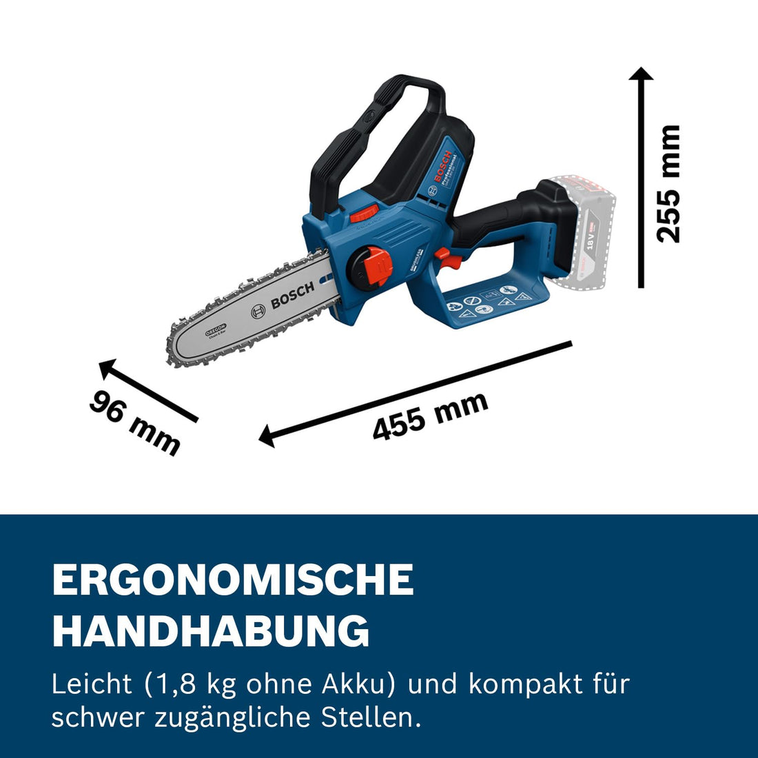 Bosch Professional 18V System Astsäge GKE 18V-20