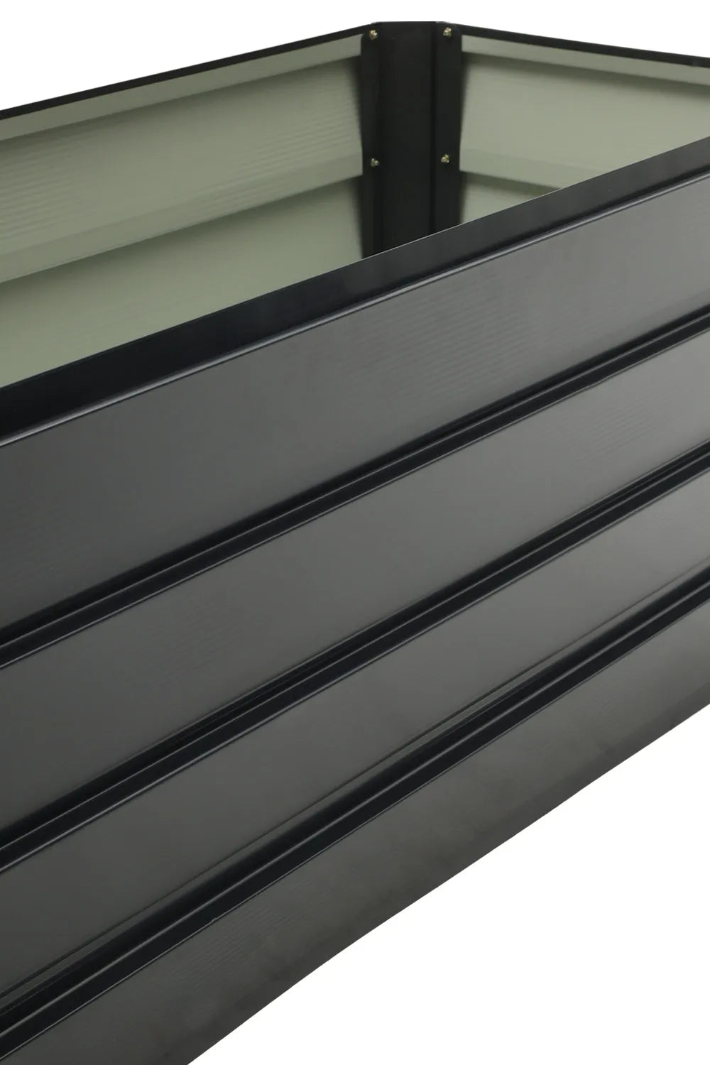 Metall Hochbeet Außen – L-förmiges Gartenbeet aus robustem Metall für Terrasse und Garten