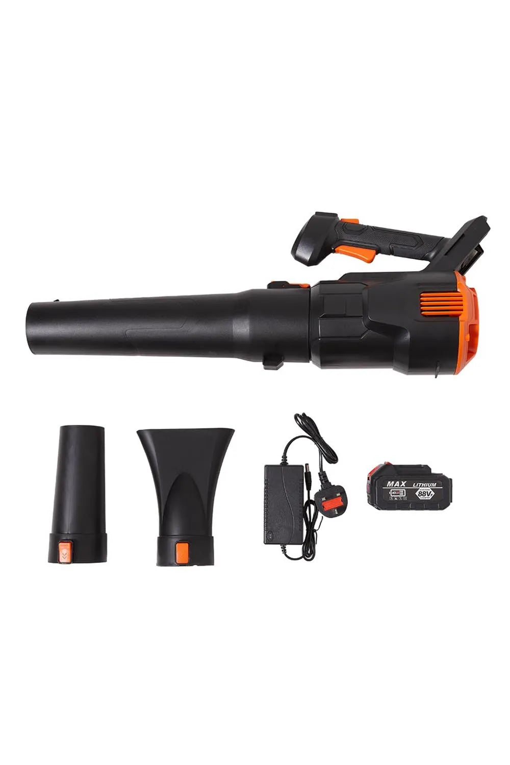 21V Akku Laubbläser kabellos – Handgeführter Laubbläser mit Batterie und Ladegerät für Garten und Terrasse